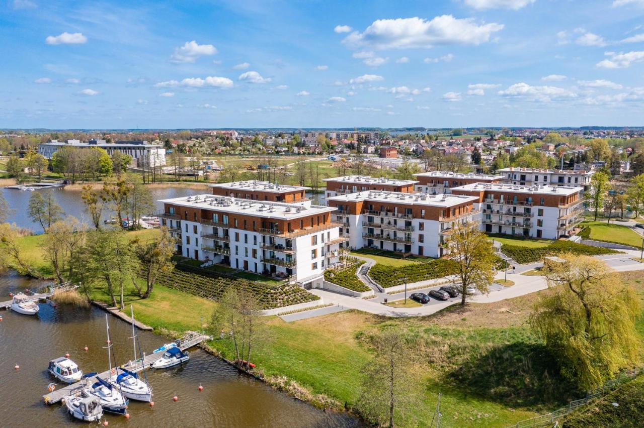 Marina Apartment - Przy Jeziorze, Taras, Tv55" Z Netflix I Prime, Parking Iława Exteriör bild