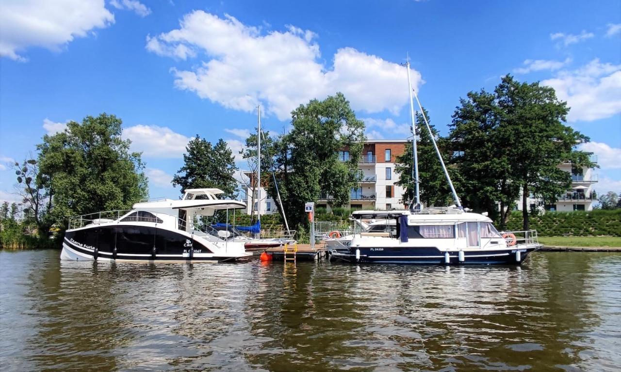 Marina Apartment - Przy Jeziorze, Taras, Tv55" Z Netflix I Prime, Parking Iława Exteriör bild