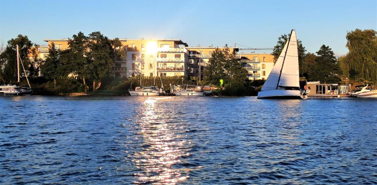 Marina Apartment - Przy Jeziorze, Taras, Tv55" Z Netflix I Prime, Parking Iława Exteriör bild